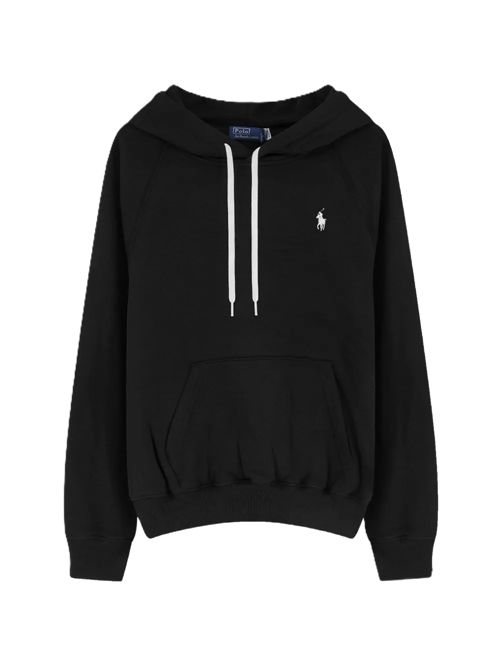 Felpa cappuccio Polo Pony con coulisse Polo Ralph Lauren | 211-971698-003POLO BLACK